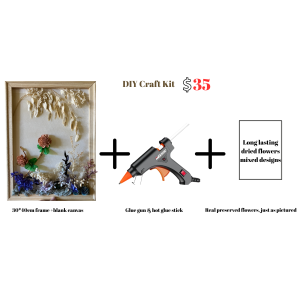 Wall Art | Preserved Flower DIY Kit 